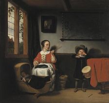 The Naughty Drummer, 1655. Creator: Nicolaes Maes
