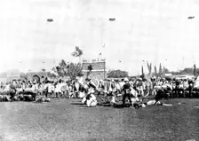 The Naval and Military Tournament at Bombay in December last, 1895. Creator: J. Stewart