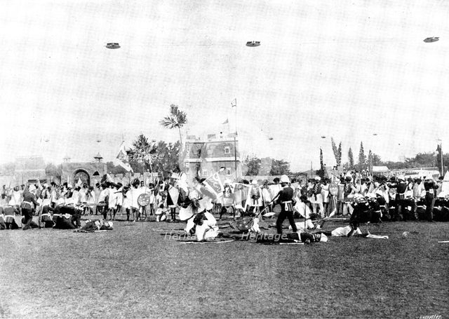 The Naval and Military Tournament at Bombay in December last, 1895. Creator: J. Stewart.