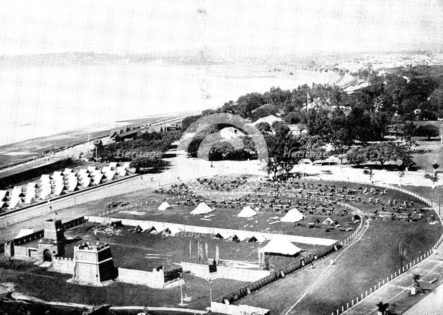 The Naval and Military Tournament at Bombay in December last, 1895. Creator: J. Stewart.