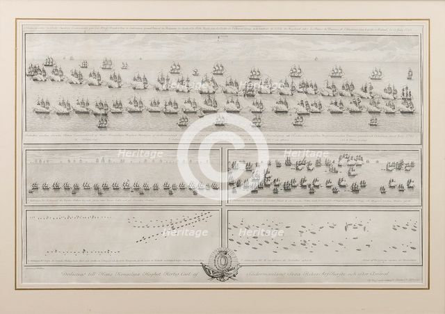 The naval Battle of Hogland on 17 July 1788, Late 18th cent.