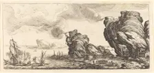 The Naval Battle, probably c. 1630. Creator: Jacques Callot