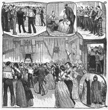'The Naval Volunteers Ball held at Glasgow 1890. Creator: Unknown