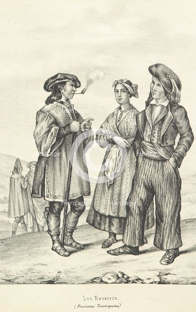 The Navarrese. (Basque Provinces), 1843. Creator: Unknown.