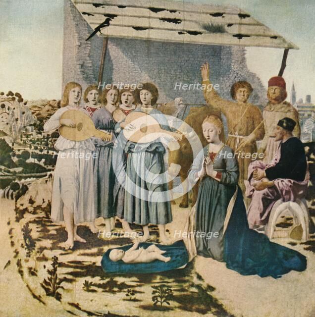 The Navitity, c1470, (1911). Artist: Piero della Francesca