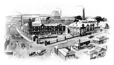 ...the Nectar of the Gods: Messrs. Greenall and Whitley's famous brewery, 1909. Creator: Unknown