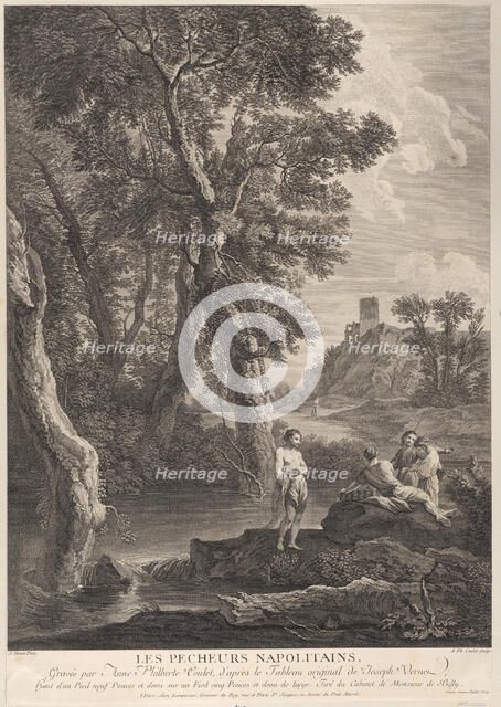 The Neapolitan Fishermen, ca. 1770. Creator: Anne Philiberte Coulet.