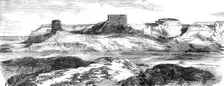 The Nebraska and Kansas Territory: Ancient Bluff Ruins, Nebraska, 1856. Creator: Unknown