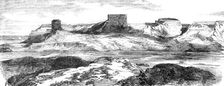 The Nebraska and Kansas Territory: Ancient Bluff Ruins, Nebraska, 1856. Creator: Unknown