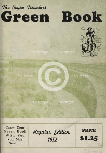 The Negro Travelers Green Book: 1952. Creator: Unknown.