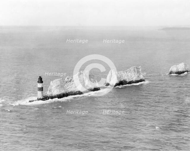 The Needles, Isle of Wight, 1920. Artist: Aerofilms.
