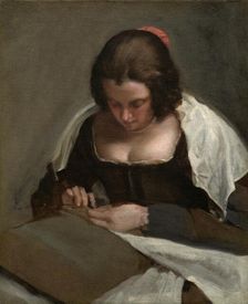 The Needlewoman, c. 1640/1650. Creator: Diego Velasquez
