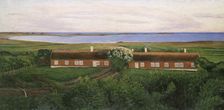 The Neighbouring Farm Houses, 1894. Creator: Karl Nordström