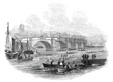 The Newcastle Boat Race, 1845. Creator: Unknown