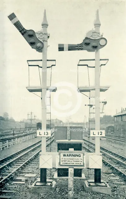 'The Newest Kind of Signal', 1922. Creator: Unknown.