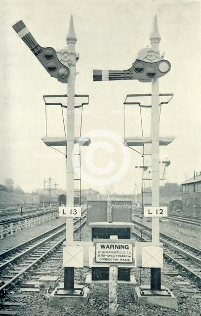 'The Newest Kind of Signal', 1922. Creator: Unknown.