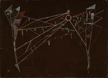 The Net (Das Netz), 1942. Creator: Kandinsky, Wassily Vasilyevich (1866-1944)