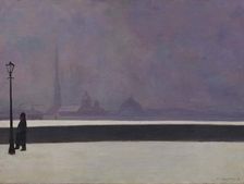 The Neva River, light mist, 1913