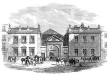 The new "Tattersall’s" at Knightsbridge-Green, 1864. Creator: Unknown