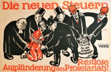 The new taxes, 1924. Creator: Stiller, Alfred (1879-1954)