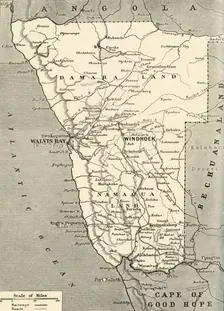 The New Territory which General Botha added to the Empire 1916. Creator: Unknown