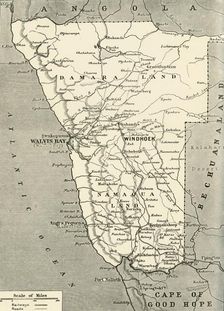The New Territory which General Botha added to the Empire 1916. Creator: Unknown