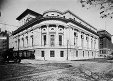 The New Theater, New York City: Exterior, c1909 Oct. 15. Creator: Unknown