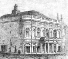 The new Theatre Royal, Edinburgh, 1865. Creator: Paterson