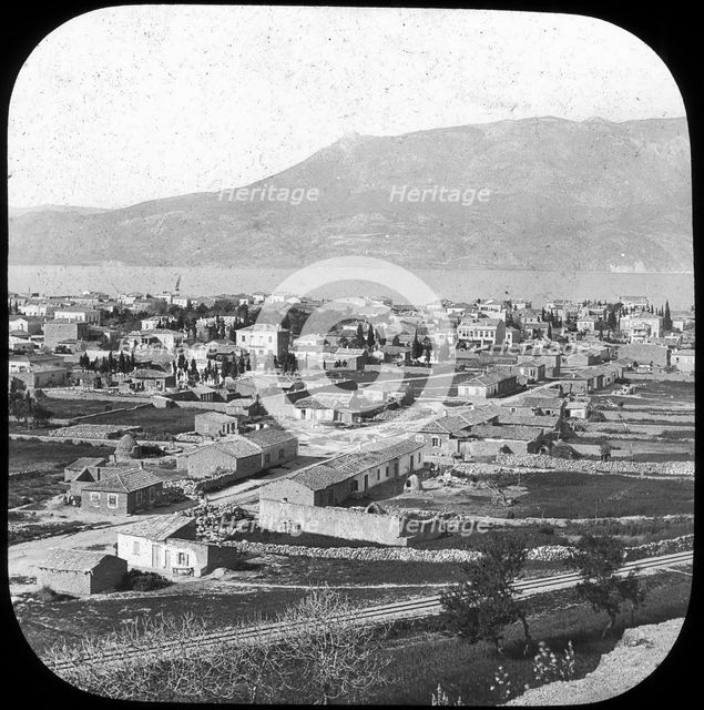 The New Town, Corinth, Greece, late 19th or early 20th century. Artist: Unknown