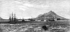 The new treaty port of Hakodadi, Japan, 1869. Creator: Unknown