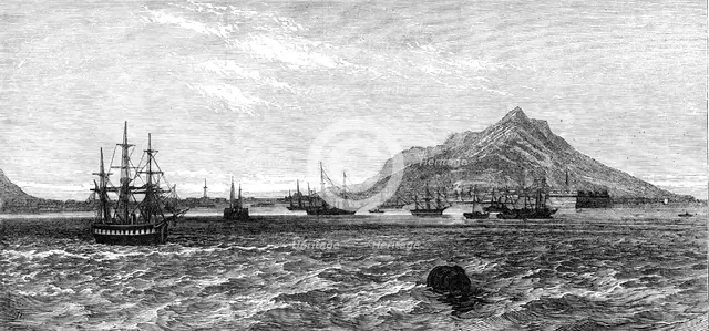 The new treaty port of Hakodadi, Japan, 1869. Creator: Unknown.