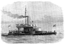 The new turret-ship Glatton, for harbour defence, 1871. Creator: Unknown