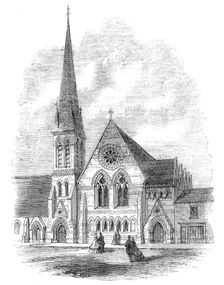 The new Wesleyan Chapel, at Aston Villa, Lozells, Birmingham, 1865. Creator: Unknown
