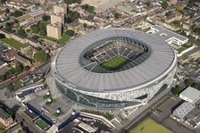 The new White Hart Lane Football Ground, home to Tottenham Hotspur FC, Tottenham, London, 2021. Creator: Damian Grady