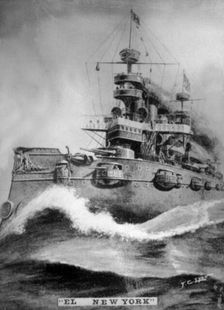 The New York battleship, (1898), 1920s