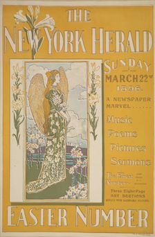 The New York herald. Sunday March 22nd 1896, c1893 - 1897. Creator: Unknown