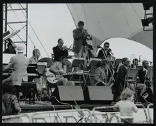 The New York Repertory Company playing at the Capital Radio Jazz Festival, London, 1979. Creator: Denis Williams