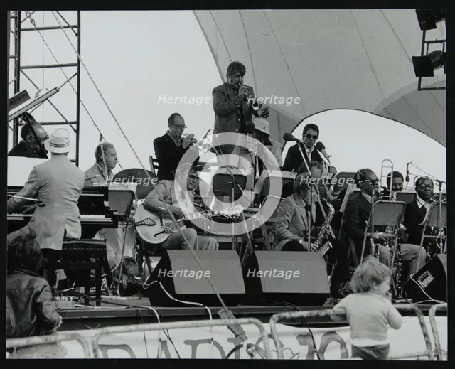 The New York Repertory Company playing at the Capital Radio Jazz Festival, London, 1979.  Creator: Denis Williams.
