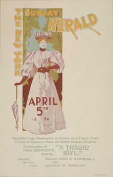 The New York Sunday herald. April 5th 1896., c1896. Creator: Charles Hubbard Wright