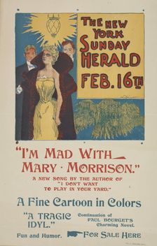 The New York Sunday herald. Feb. 16th., c1896. Creator: Charles Hubbard Wright