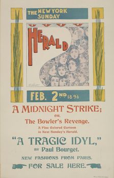 The New York Sunday herald. Feb. 2 1896., c1896. Creator: Charles Hubbard Wright