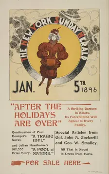 The New York Sunday herald. Jan. 1896., c1896. Creator: Charles Hubbard Wright