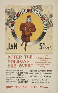 The New York Sunday herald. Jan. 1896., c1896. Creator: Charles Hubbard Wright
