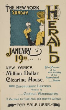 The New York Sunday herald. Jan. 19th 1896., c1896. Creator: Charles Hubbard Wright