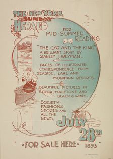 The New York Sunday herald. July 28th 1895., c1895. Creator: Charles Hubbard Wright