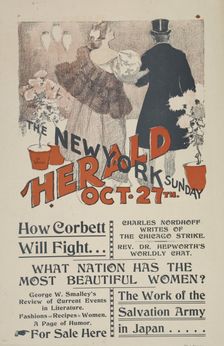 The New York Sunday herald. Oct. 27th., c1895. Creator: Charles Hubbard Wright