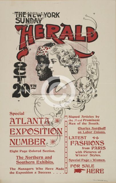 The New York Sunday herald. Oct. 20th 1895., c1895. Creator: Charles Hubbard Wright.