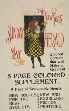 The New York Sunday herald. May 3rd, c1893 - 1897. Creator: Unknown
