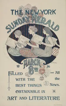 The New York Sunday herald. March 8th 1896., c1896. Creator: Charles Hubbard Wright