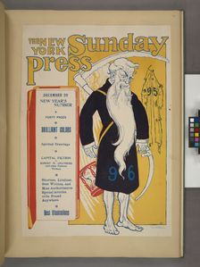 The New York Sunday press. December 29. 1895, c1893 - 1897. Creator: Unknown